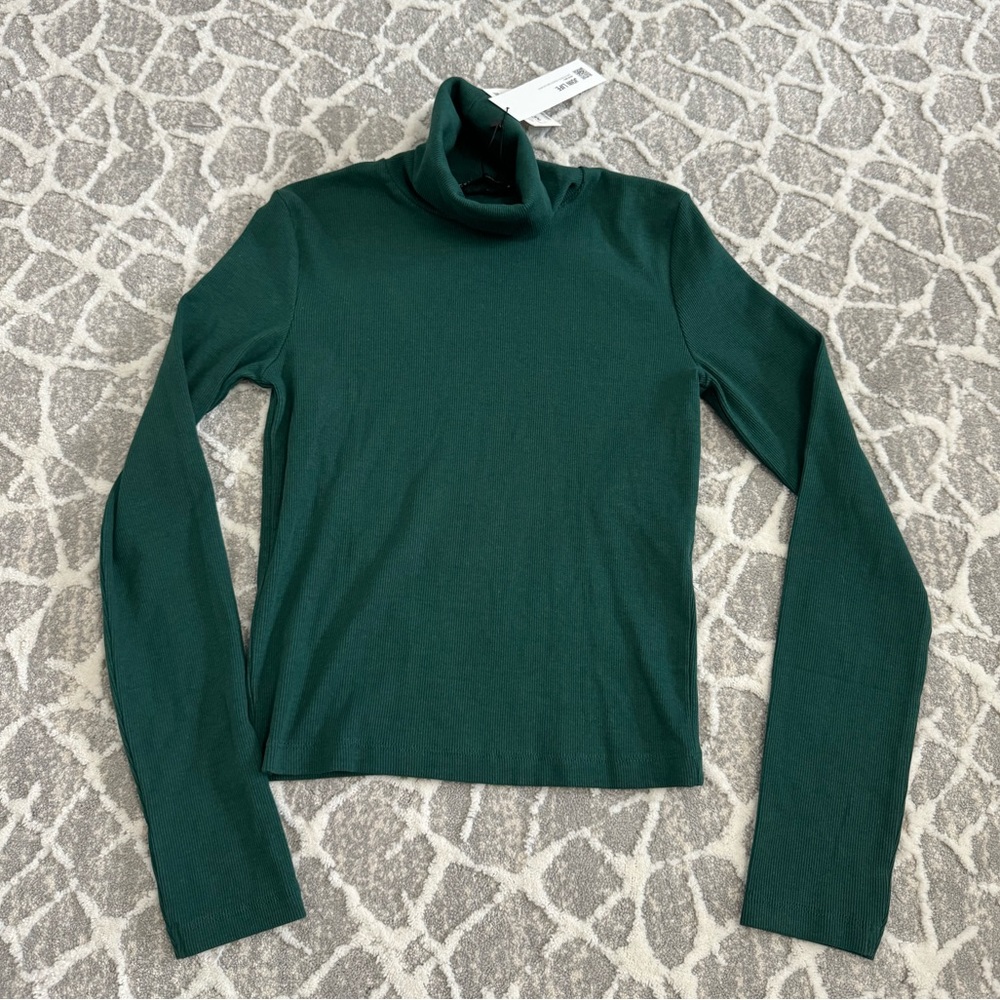 Zara Ribbed Turtleneck